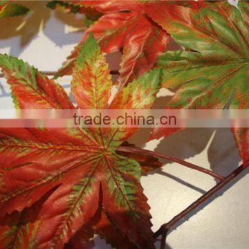 Artificial Plants Artificial Leaf Branch Decor Autumn Maple Leaf Decoration photo-4