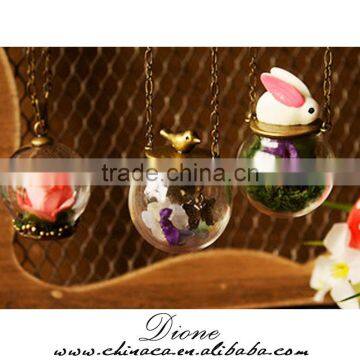Starfish Seahorse Miniature Glass Vial Necklace Pendant photo-6