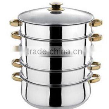 5 Layer Stainless Steel Steamer Pot photo-4