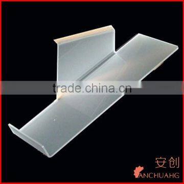 Acrylic Slatwall Sloaping Shoe Display Shelf photo-3