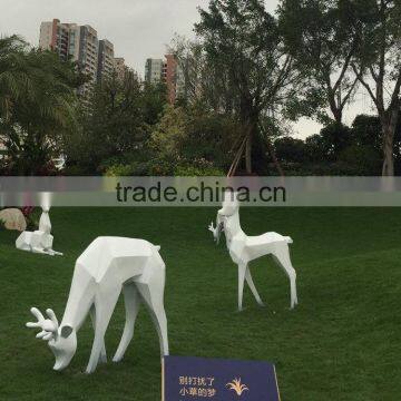 FRP Garden Reindeer Sculpture photo-3
