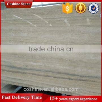 High polished degree silver travertine slab for sale