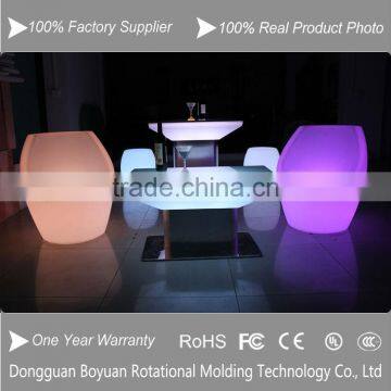 Illuminated LED Bar Table and Chair Funiture, Led Bar Counter for Festival Using photo-2
