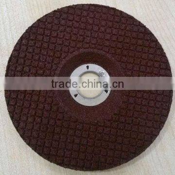 4" 100x3x16mm Checkered Deprssed Center Grinding Wheel for Stainless Steel