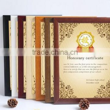 A4 Plastic Certificate & Diploma Frames