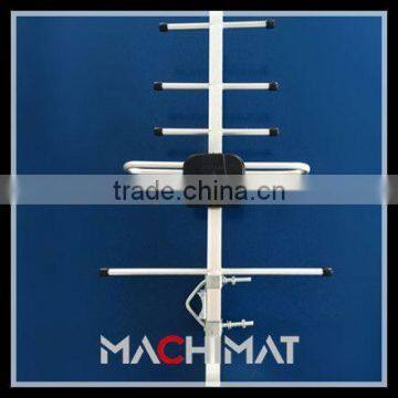 High gain uhf tv yagi antenna Yagi antenna with black box 5 elements