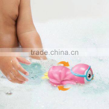 2015 New Hot Lovely Cute Wind Up Swimming Penguin Baby Bath Toy From Dongguan ICTI Manufacturer photo-3