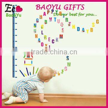 PVC Removable Alphabet Wall Sticker Alphabet Letter Stickers Wholesale