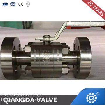 High Pressure 800lb Forged 3 Pcs Stainless Steel 316 Ball Valve photo-4