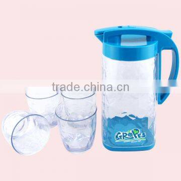 New 1800ML Plastic Water Pitcher With Side Handle photo-4