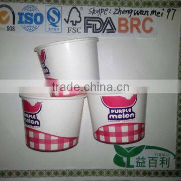 8oz Disposable Packaging Yogurt Paper Cups