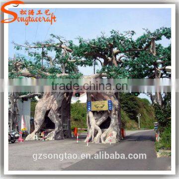 Decorative Width 10m and Height 5m Artificial Purplish Red Tree Branches With Special Styles photo-2