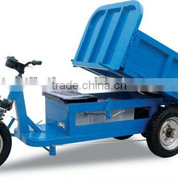 Three Wheel Motorcycle Power Driven Vehicle Dump Truck