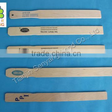 promotional wooden paddles / wooden paint paddle