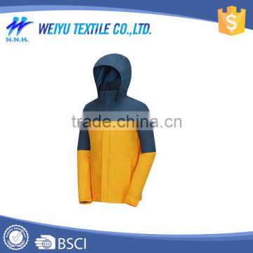 latest design European style hooded sport jacket for man