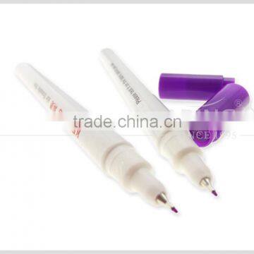 0.5mm fine tipped erasable marker for fabric in violet color 2 years shelf life time non toxic #AV05