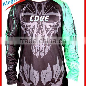 Accepted Small Order for Custom Mountain Bike Jersey, Personalized Made Downhill Mountain Bike Jersey photo-2