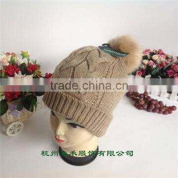 Colourful Jacquard Women and Lady Popular Knitted Winter Hat Factory photo-4