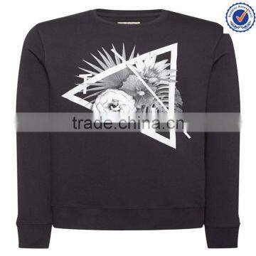 Custom print sweatshirt pullover screen printing hoodies for men