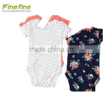 Wholesale Baby Clothes Summer Cotton Carter Baby Bodysuit Baby Romper photo-6