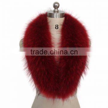 Myfur Custom Dyed Real Raccoon Animal Fur Hood Collar Attach Women Jackets