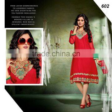 Party Wear Georgette Kurtis