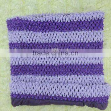 12*10 INCH Baby Halloween Purple Lined Crochet Tube Tutu Tops Wholesale in Stock photo-4