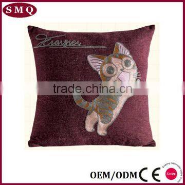 Custom Cat Embroidered Cute Square Body Pillow photo-3