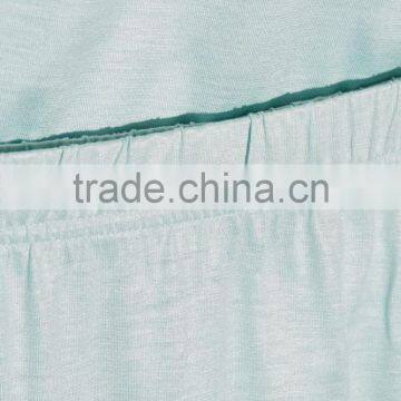 Wholesale Best Selling Women's Sleepwear Lace-Trimmed Stretch Jersey Pajamas Set