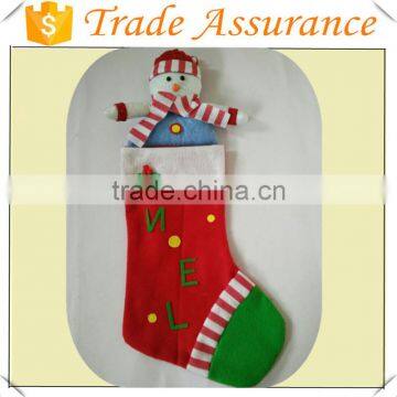 Merry Xmas Large Santa Claus Gift Stocking Bag Presents Sack Filler Decoration