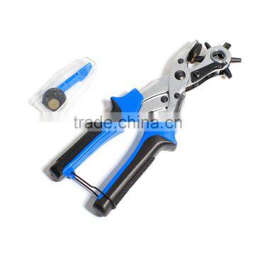 High Quality Blue Hand Pliers Kit Heavy Duty Leather Hole Punch