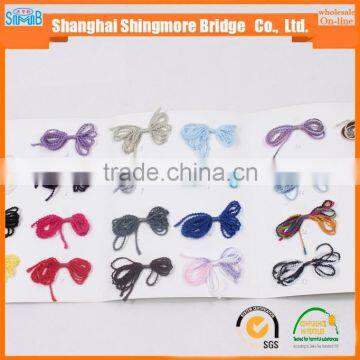 China Fantasy Yarn Supplier Shingmore Bridge Cheap Selling Good Quality 100 Polyester tt Wave Yarn for Hand Knitting photo-6