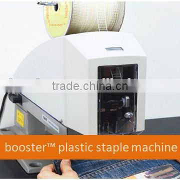 booster Factory Direct Light and Portable plastic staple machine