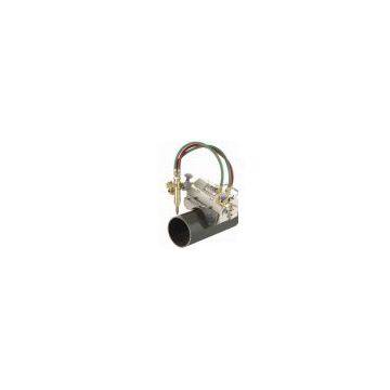 Magnetic pipe gas cutter