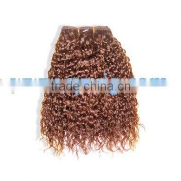 Curly water weaves hair extensions/kinky curly hair extension/indian human hair