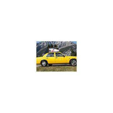 P5 RGB SMD 3528 Outdoor Taxi LED Display Double Side Advertising For GIF SWF Animation