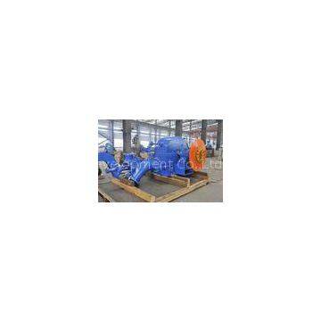 High Head Horizontal Pelton Turbine Unit, 200kw-20mw Doubl Nozzles Pelton Hydro Turbine