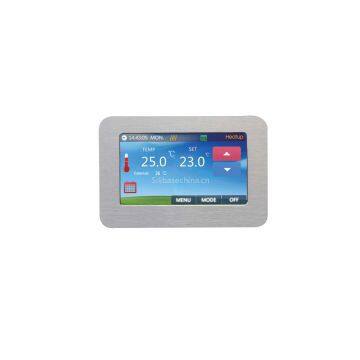 colorful touch screen heating programming WIFI thermostats