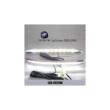 Buick LaCrosse 2013-2014 DRL LED Daytime Running Lights Car headlight parts Fog lamp cover