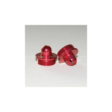 Red Anodized Aluminum Machining Parts