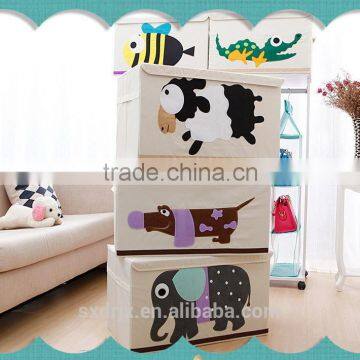 cotton canvas storage bin /box for toy organizer