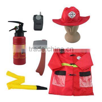 Customized halloween party fire simple cosplay costume for child