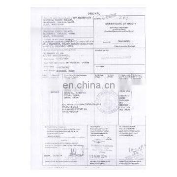 Certificate Of origin  