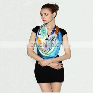 comfortable lady polyester fashion scarf