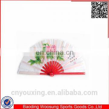 2015 chinese wushu printed folding hand fans