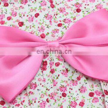Fashion Beautiful Pink Blue Flower Bowknot Pet Puppy Apparel Small Dog Cat Clothes Wedding Dress Summer Dress S-XL photo-2