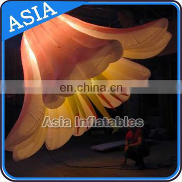 lighting decorative led inflatable flower for stage / party / club decoration