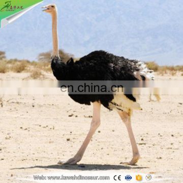 KAWAH Animal Park Life Size Robotic Ostrich statue for garden decoration