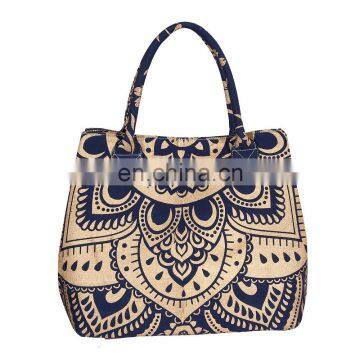 Indian Ombre Cotton Mandala Roundie Bag Hand Bag Women Girl Fashion Bags Ethnic