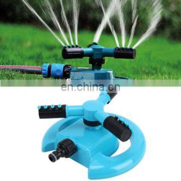 High quality ABS plastic Garden Automatic Rotating Nozzle 360 Degree Rotary Automatic Sprinkler Garden Lawn Watering Nozzle